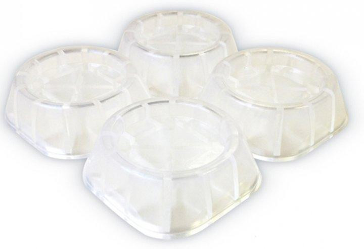 Антивібраційні підставки Ava Tech прозоре (4 шт) Полтава - фото 1