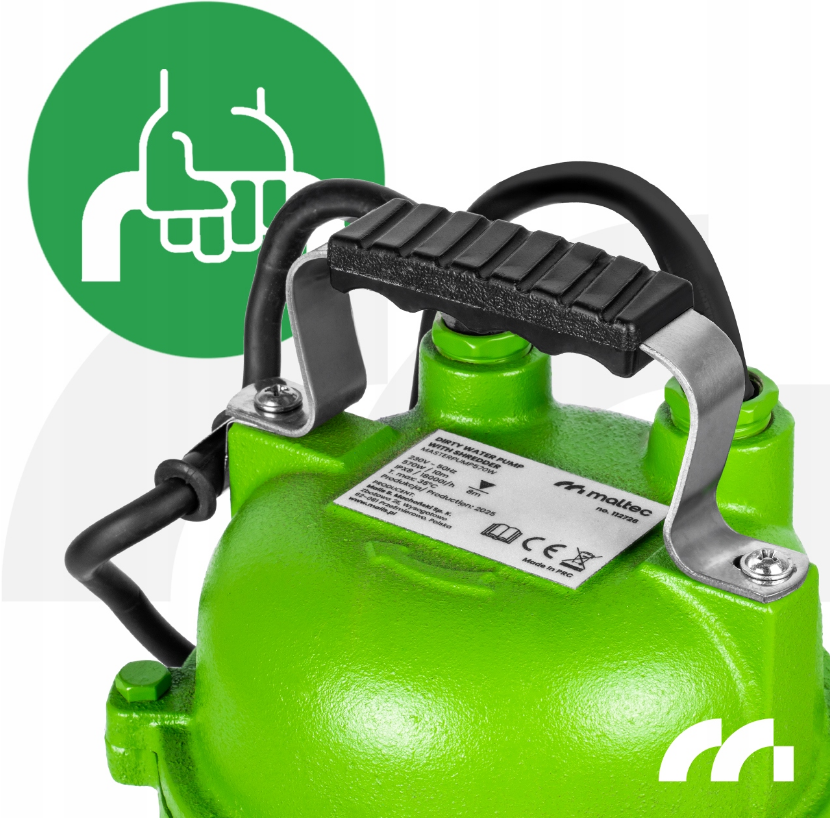 Дренажный насос для грязной и чистой воды 570Вт 18000л/ч MalTec (Польша) Киев - изображение 5