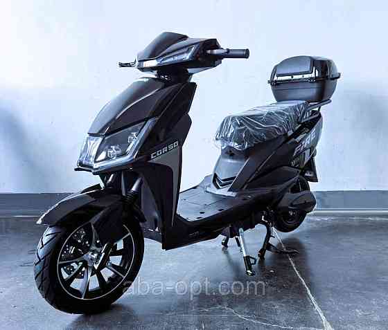 Электроскутер CORSO Fire FR 1800W-72V-32Ah Grafen Шины 90/80-12