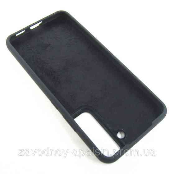 Samsung S22 Plus S906 Силиконовый чехол (черный) Одесса