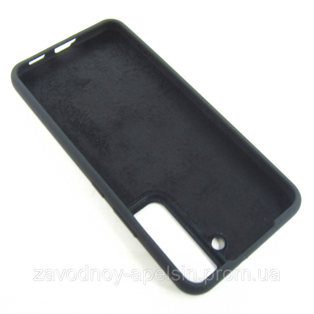 Samsung S22 Plus S906 Силиконовый чехол (черный) Одесса - изображение 2