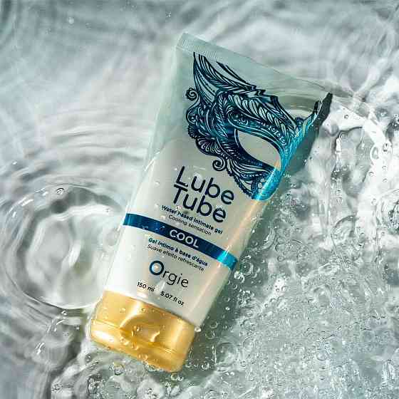 Лубрикант на водной основе Orgie Lube Tube Cool, 150 мл, с охлаждающим эффектом, без запаха Sex Aura Киев