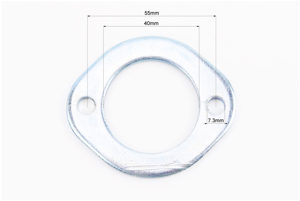 Фланець глушника (55мм між шпильками) Київ - фото 2