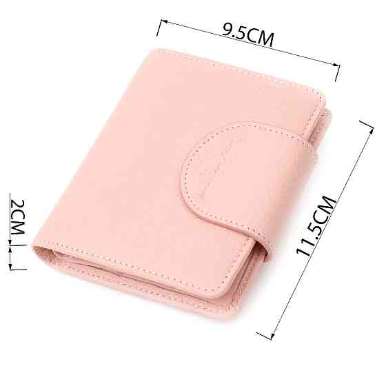 Практичный женский кошелек нежного цвета из натуральной кожи Tony Bellucci 22019 Пудровый Киев