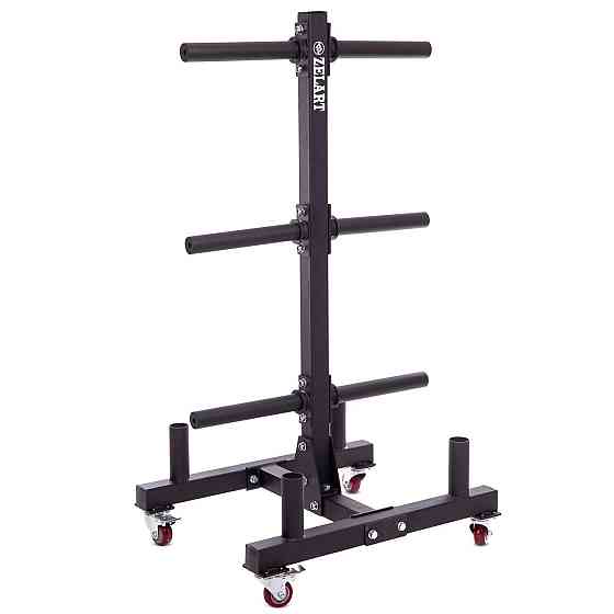 Стійка для млинців (дисків) і грифів 50мм пересувна Zelart-2273 Київ