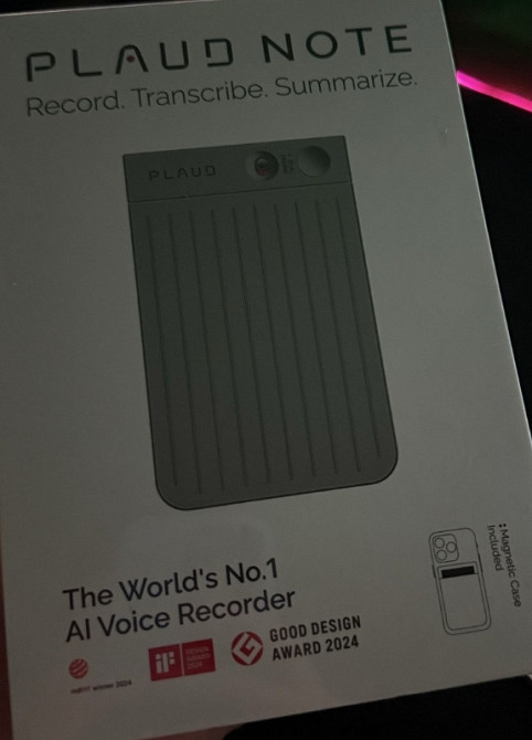 Plaud Note AI Voice Recorder • 64GB • новый. Харьков - изображение 1