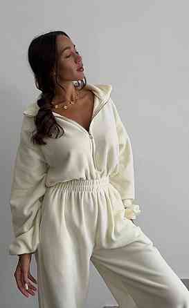 Женский стильный теплый комбинезон из флиса Одесса