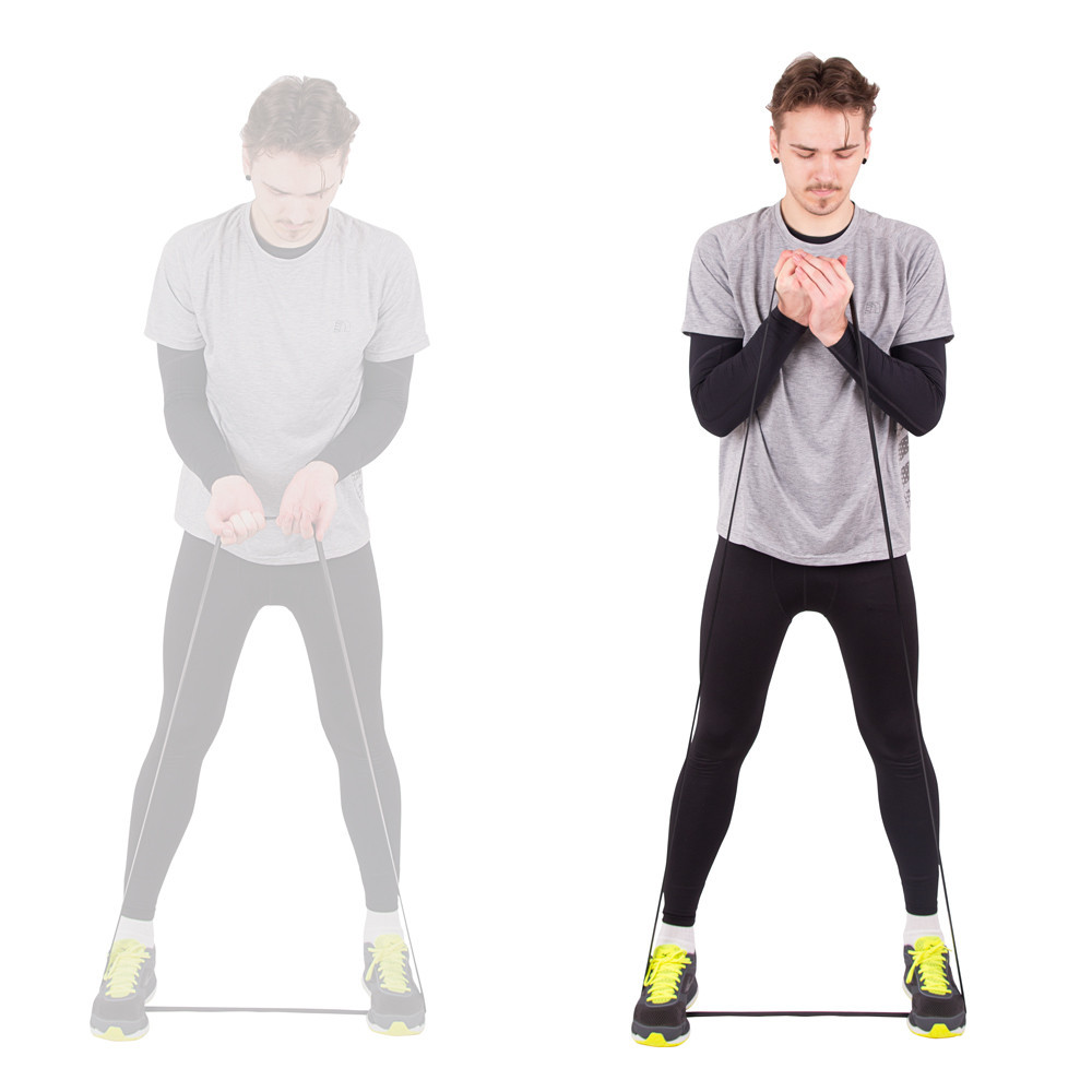 Лента эспандер для упражнений inSPORTline Hangy X-light 13 мм оранжевая Киев - изображение 4