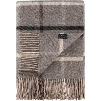 Плед Ardesto Leonardo Alpina 100% шерсть серый 140x200 см (ART0703LM) Винница - изображение 4