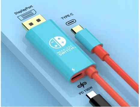 Адаптер USB Type-C → HDMI для Nintendo Switch, Steam Deck, смартфонів, ноутбуків, ПК, PD 100W, 4K, д Київ