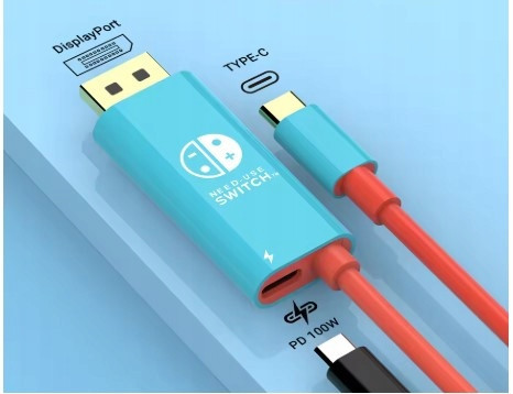 Адаптер USB Type-C → HDMI для Nintendo Switch, Steam Deck, смартфонів, ноутбуків, ПК, PD 100W, 4K, док-режим Київ - фото 6