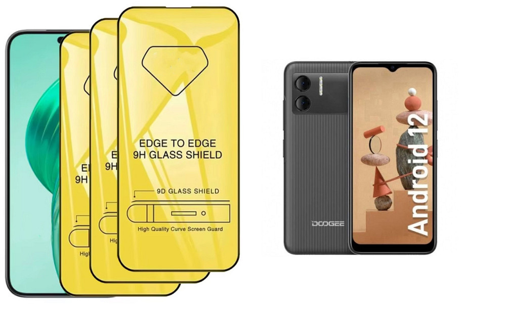 Защитное стекло DefenzoGlass для DOOGEE X98, X98 Pro – двойная прочность Киев - изображение 1