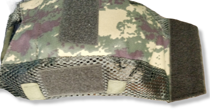 Чехол кавер безухий на каску ВСУ мультикам из ткани Cordura маскирующий тактический армейский Киев - изображение 8
