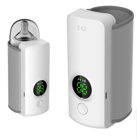 Портативний підігрівач дитячих пляшечок з LED-дисплеєм, USB-зарядкою та підтримкою температури Одеса