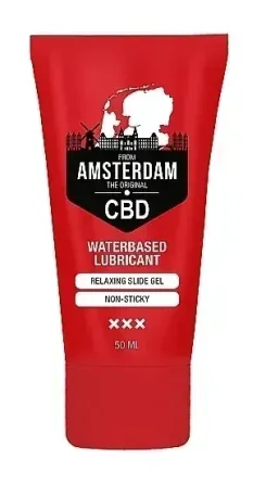 Вагінальний лубрикант Original CBD from Amsterdam - Waterbased Lubricant, 50 ml Sex Aura Київ