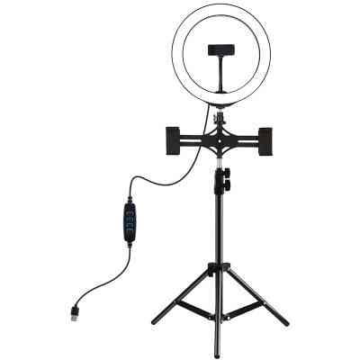 Набір блогера Puluz Ring USB LED lamp 10&quot;+ tripod 1.1m (PKT3053B) Вінниця