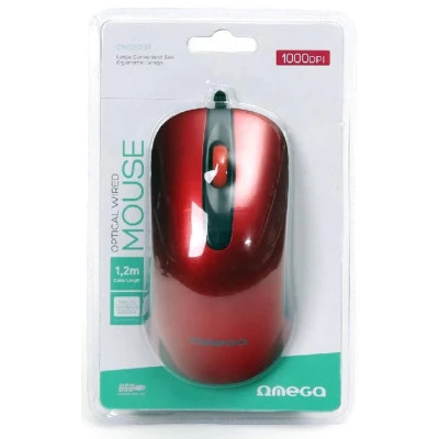 Мышка Omega OM-520 USB Red (OM0520R) Винница - изображение 4