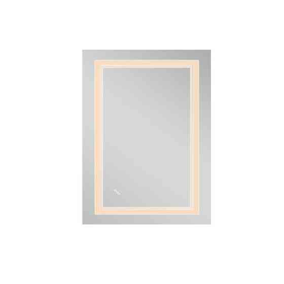 Дзеркало настінне прямокутне сенсорне Qtap Cardinal 600х800 з LED-підсвіткою Touch, з антизапотіванням Харків