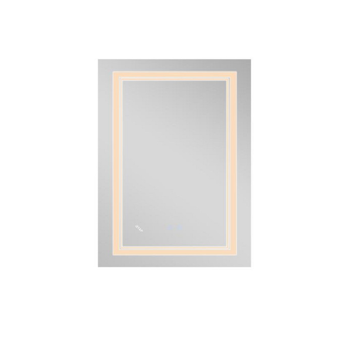 Дзеркало настінне прямокутне сенсорне Qtap Cardinal 600х800 з LED-підсвіткою Touch, з антизапотіванням Харків - фото 5