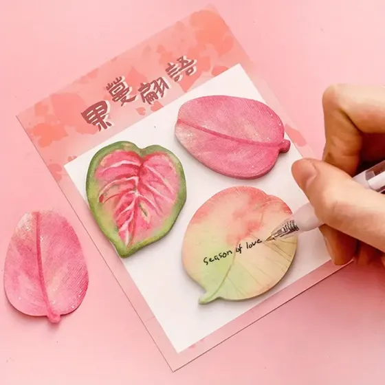 Набір стікерів «Листя та квіти» – 240 шт, 4 види декоративних наклейок Київ