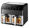 Аерофритюрниця DOMOTEC Air Fryer MS-3226 7,6 л, 4800 Вт, без масла, два ТЕНи, механічне управління