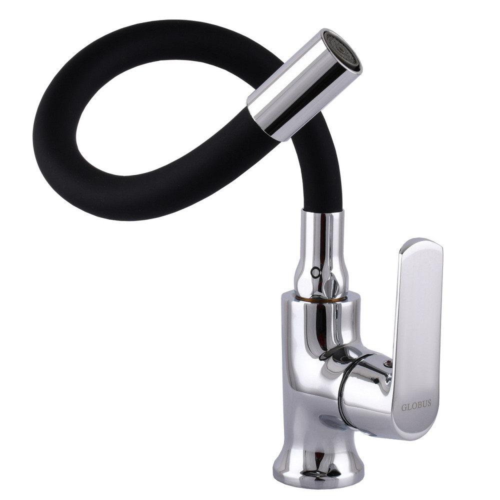 Змішувач для кухні Globus Lux Laguna GLA-0203SL-SB Київ - фото 2