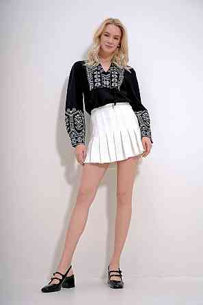 Женская современная вышиванка с традиционными украинскими мотивами 80% хлопок, 20% полиэстер. 46 Одесса