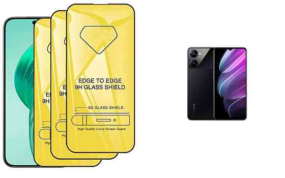 Захисне скло DefenzoGlass для realme V30, realme V30t 5G – подвійна міцність Київ
