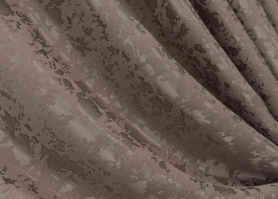 Комплект готових штор VR-Textil Льон мармур Pavliani VO № 1718ш какао 135х270 см 2 шт (39-908) Київ