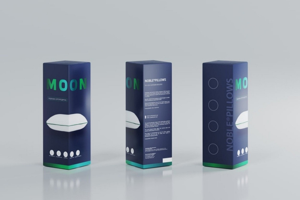 Ортопедическая подушка Noble Moon (Нобл мун L) 59х43х12 ТМ Highfoam Харьков - изображение 7