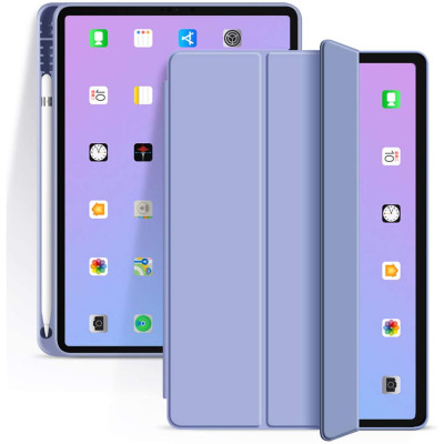 Чохол до планшета BeCover Tri Fold Soft TPU mount Apple Pencil Apple iPad Air 4 10.9 2020/2022 Purple (706751) Вінниця - фото 2