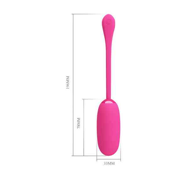 Віброяйце - Pretty Love Julius Vibrating Egg Pink Sex Aura Київ