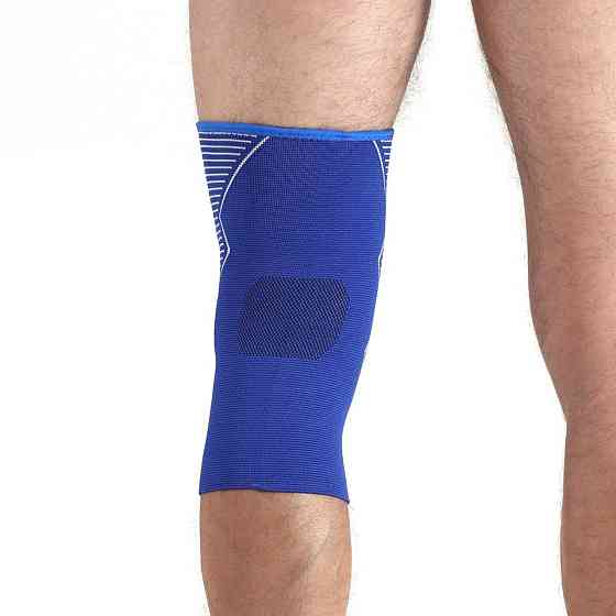 Бандаж коліна синій розмір S-M, L-XL ST-7028 Вишневе