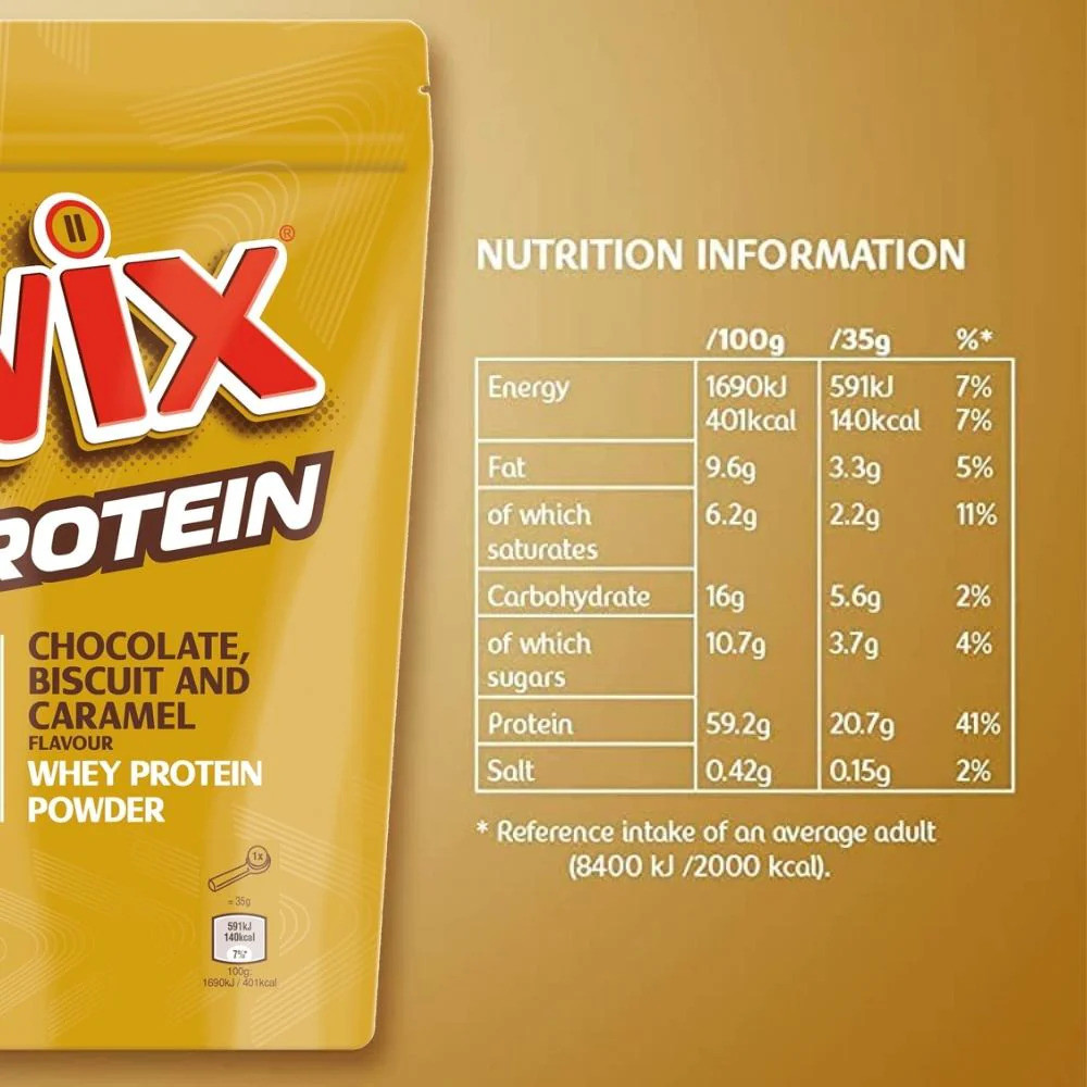 Протеїн Mars Twix Hi Protein Powder 455 г, Chocolate, Biscuit &amp; Caramel Луцьк - фото 2