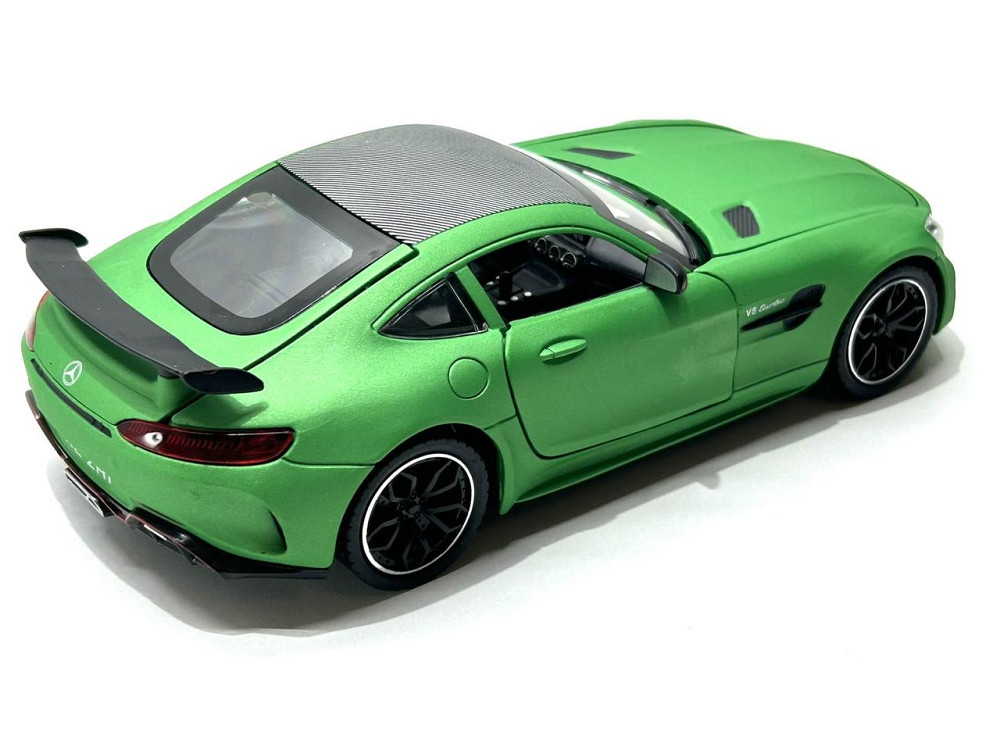 Машина Автосвіт Mercedes SL-class інерційна відчиняються двері капот багажник 20см Зелена (AP-1840) Чернигов - изображение 7