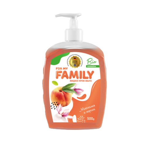 Жидкое крем-мыло For my FAMILY 