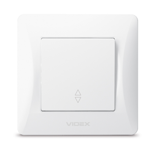 BINERA білий Вимикач внутрішній прохідний 1кл Videx Житомир