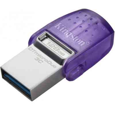 USB флеш накопичувач Kingston 128GB DataTraveler microDuo 3C USB 3.2/Type C (DTDUO3CG3/128GB) Вінниця
