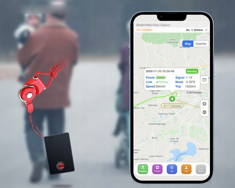 GPS трекер Sinotrack ST904 + підслуховування + SOS 15 днів 1200mAh APP Вінниця - фото 9