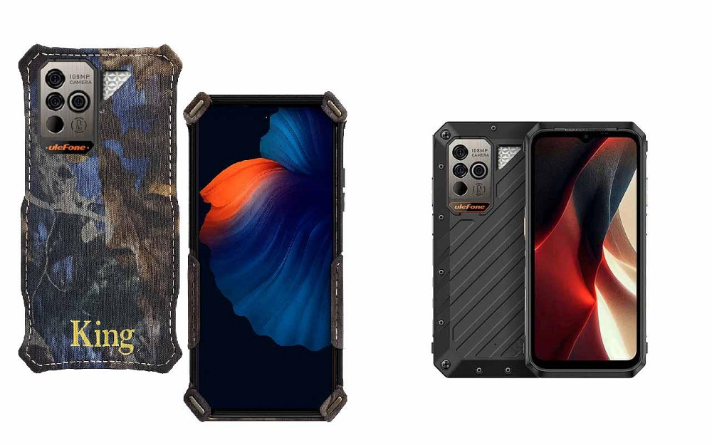 Бампер King для Ulefone Power Armor 18, Power Armor 18T, із посиленим корпусом, колір Граб Київ - фото 1