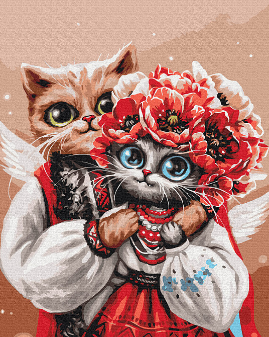 Котики ангелочки ©Марінна Пащук Київ - фото 1
