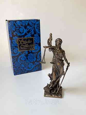 Статуэтка Veronese Фемида богиня правосудия символ справедливости 75см полистоун с бронзовым покрытием 72919V4 Киев