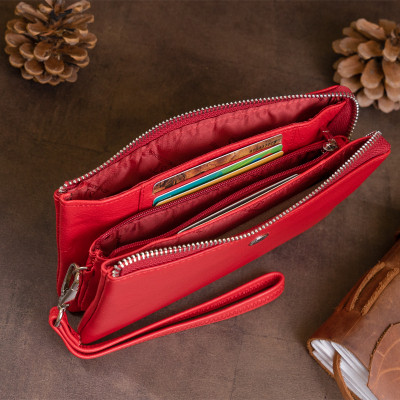 Кошелек ST Leather Красный (19251) Винница - изображение 4