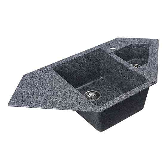 VALESO Гранітна мийка для кухні VALESO 9950 PANDORA матова Графіт Коломыя