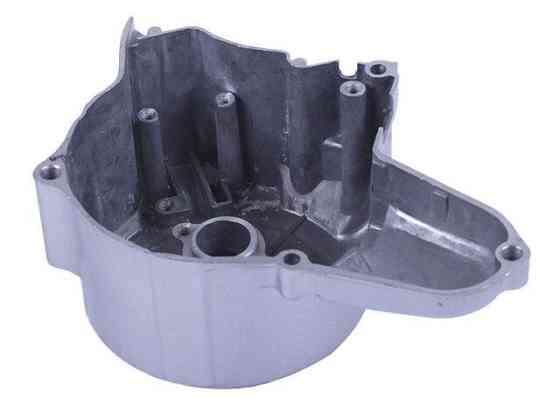 Крышка двигателя левая (5+1) на мопед Актив Мукачево