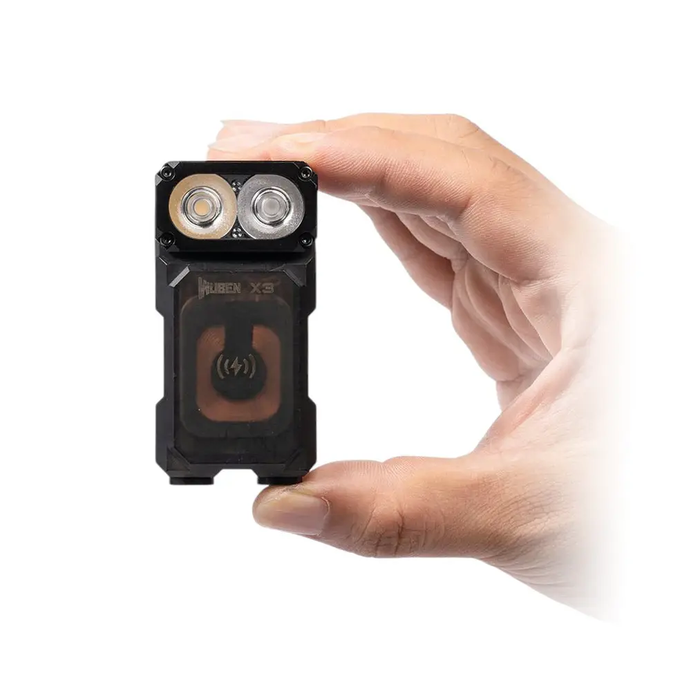 Ліхтар Wuben X3 EDC 700 лм із червоним світлом із бездротовою зарядкою Чорний Київ - фото 7