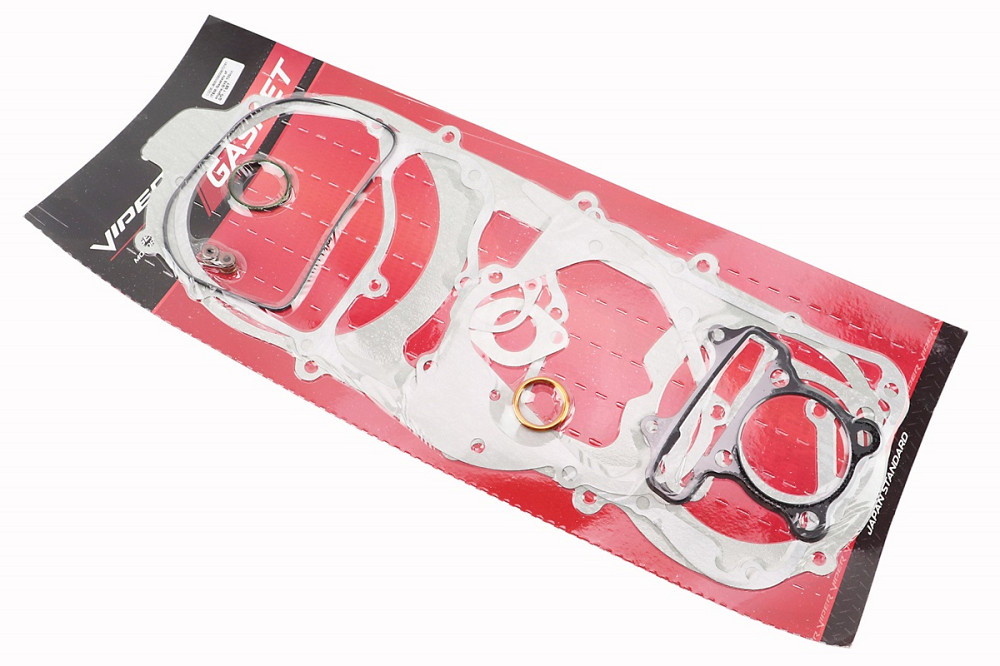 Прокладки двигуна 150cc-57,4мм, к-кт 15 деталей, довгий варіатор Київ - фото 2