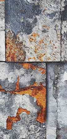 Шпалери вінілові на флізеліні AdaWall Roka 1.06х10 під плитку структурні теракотові сірі білі 23106-4 Київ