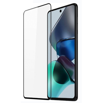 Стекло защитное BeCover Motorola Moto E32s Black (709733) Винница - изображение 2