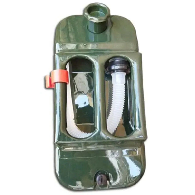 Каністра металева 20 л, з пластмасовою гофро-лійкою. Одеса - фото 3